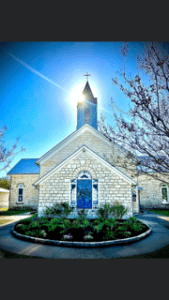 Artistic photo of historic Methodist chapel