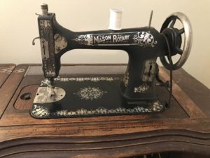 Photo of vintage sewing machine
