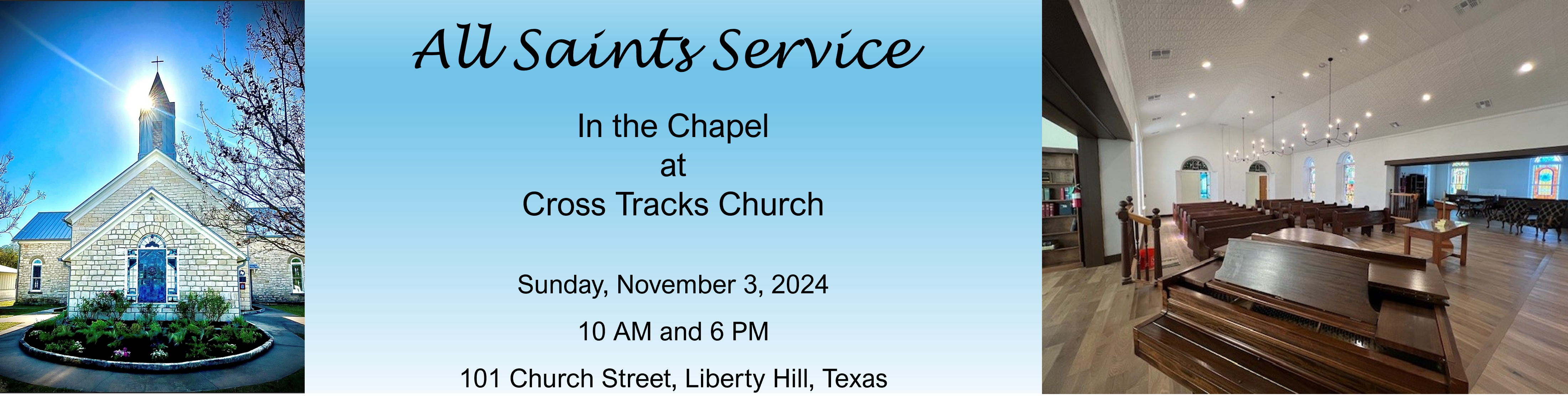 All Saints Service Invitation